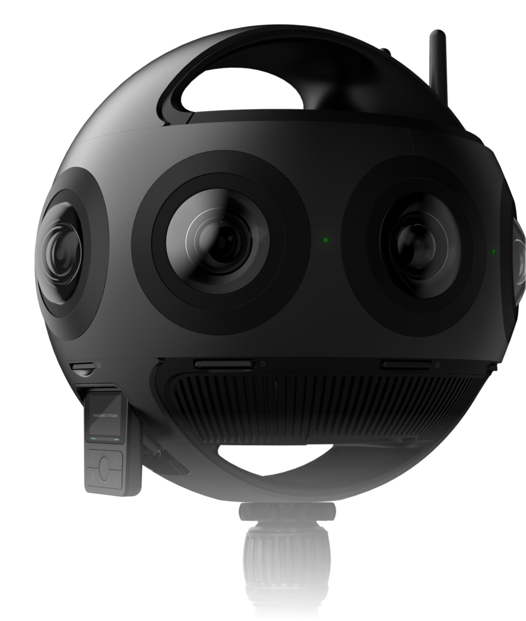 Insta360 Titan professional 360 camera, manufacturer product photograph