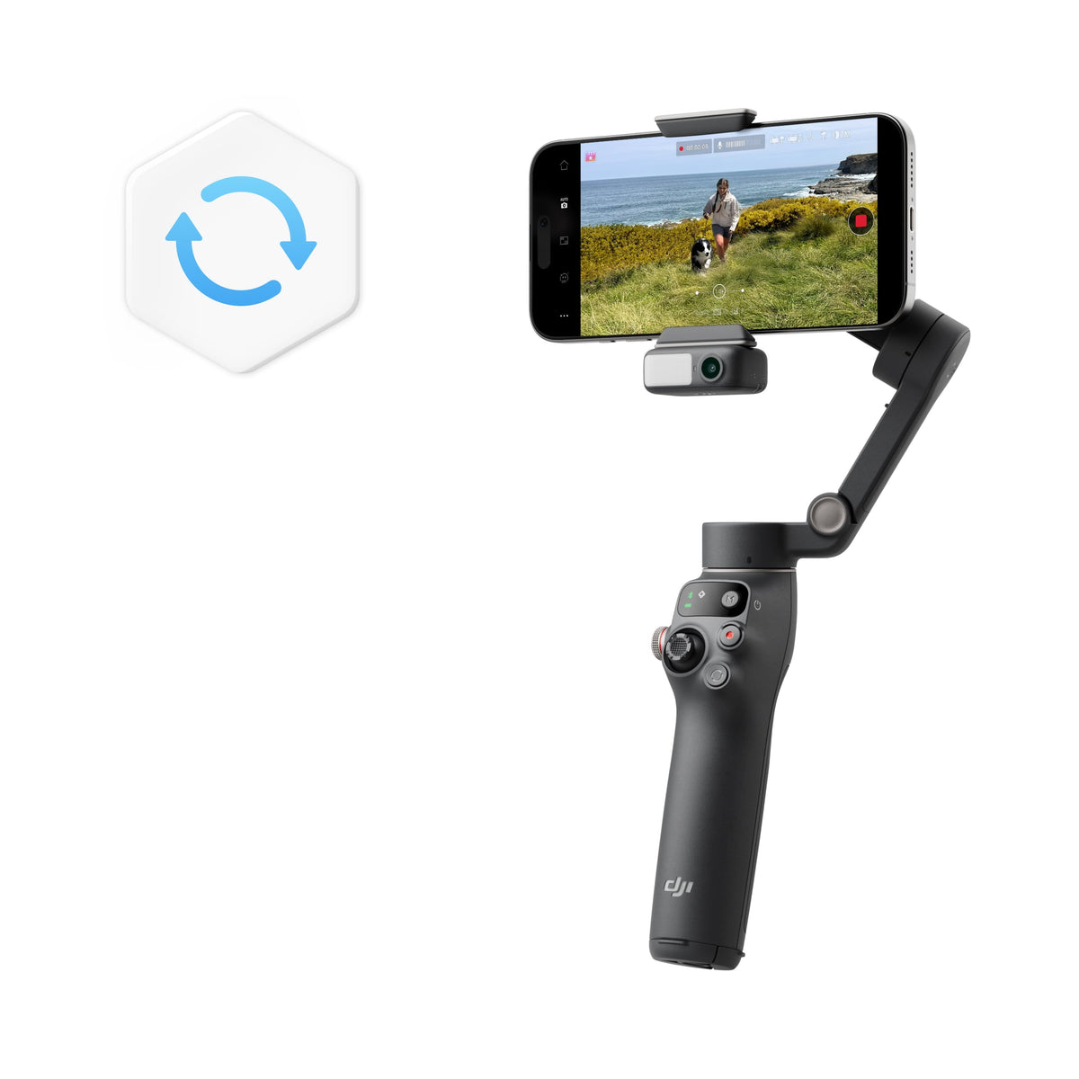 DJI Care Refresh 1-Year Plan (Osmo Mobile 7P) NA — covered-product illustration for care plan