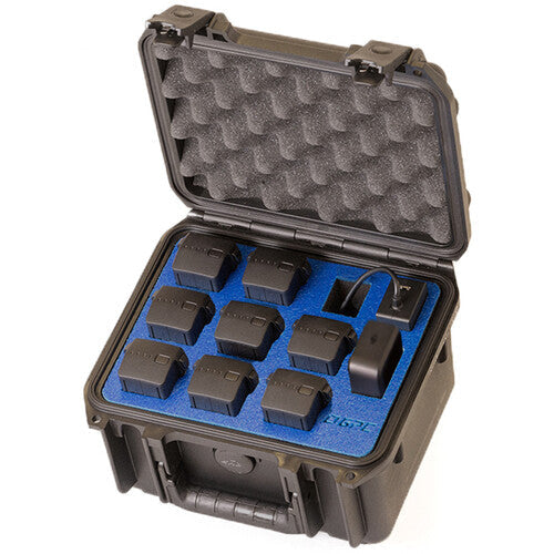 GPC DJI Mavic 3 Eight Battery Case product view 1; Aircraft, batteries, controllers, computers and other equipment shown for fit are not included with the case.