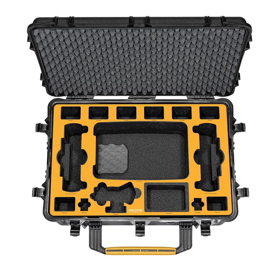 HPRC Case HPRC2760W FOR DJI M30T product view 1; Aircraft, batteries, controllers, computers and other equipment shown for fit are not included with the case.