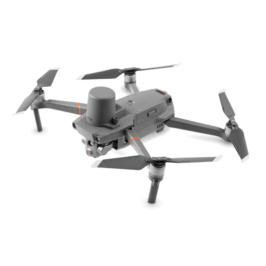 DJI Mavic 2 Enterprise Advanced NA, Open Box manufacturer model illustration; not the individual open-box unit; accessory spotlight shown is not confirmed included