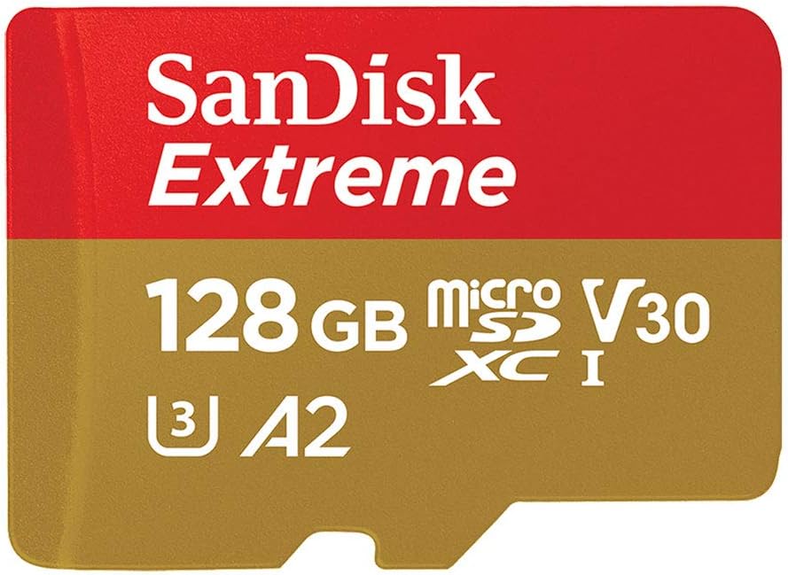 SanDisk Extreme microSDXC Card 128GB UHS-1 C10 U3 V30 4K A2(B07FCMKK5X) product view 1
