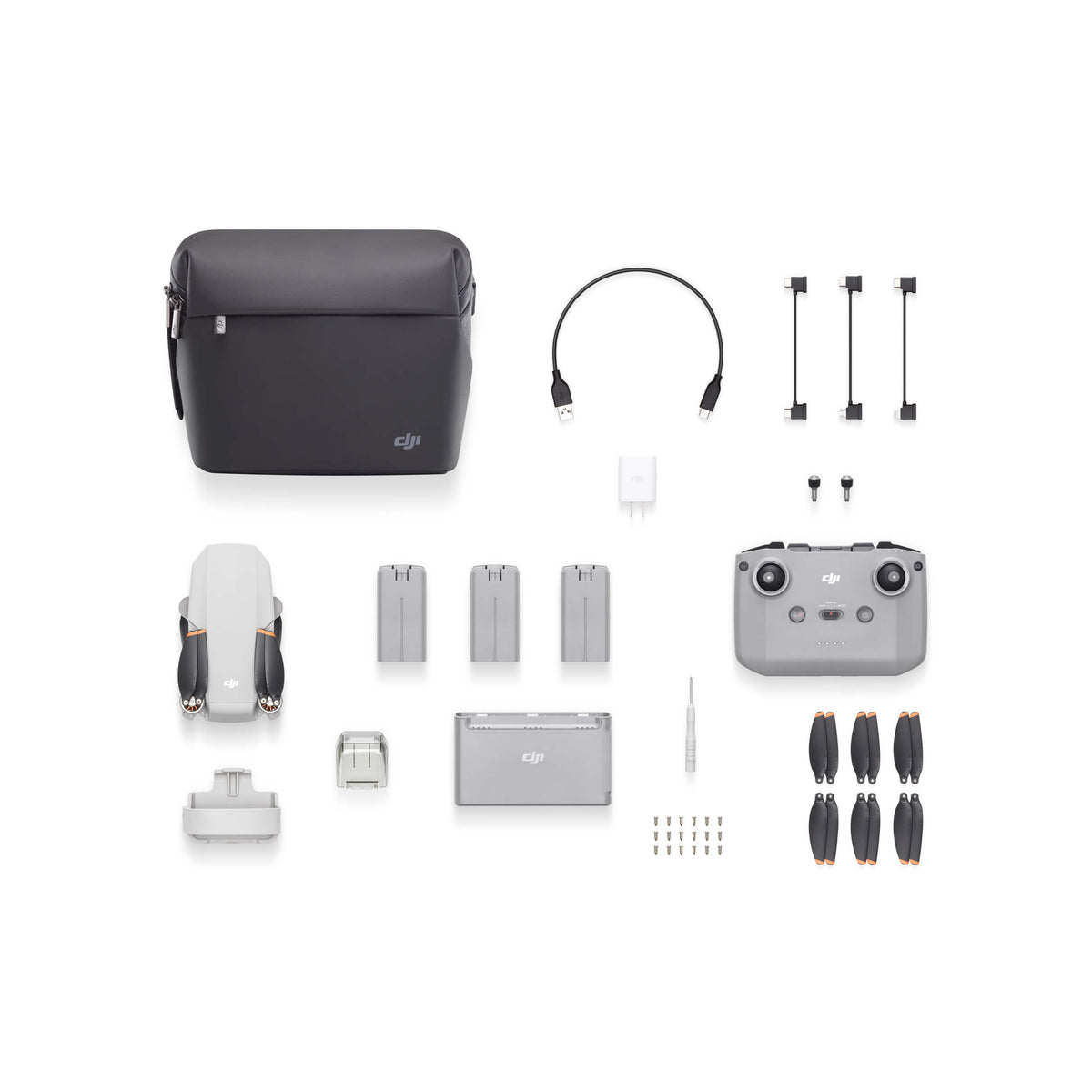 DJI Mini 2 Fly More Combo package from the exact refurbished manufacturer offer