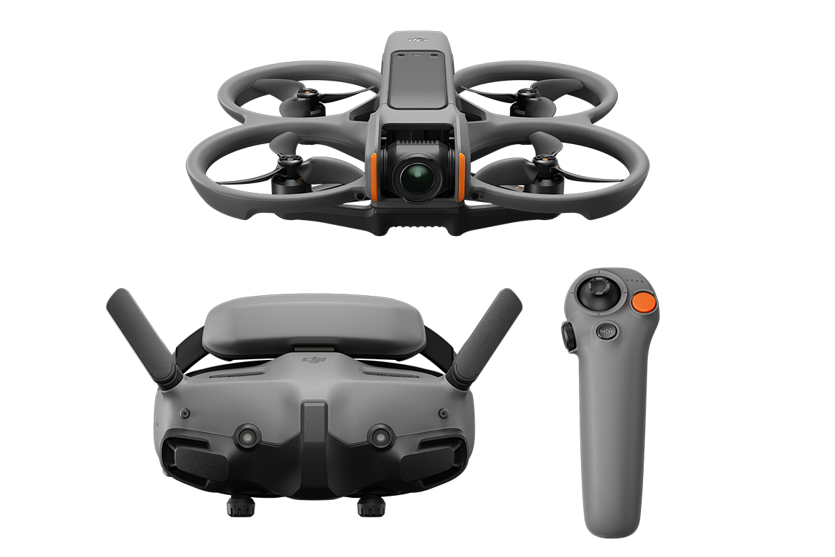 DJI Avata 2 Fly More Combo Single Battery - Includes Goggles 3 and RC Motion 3 product view