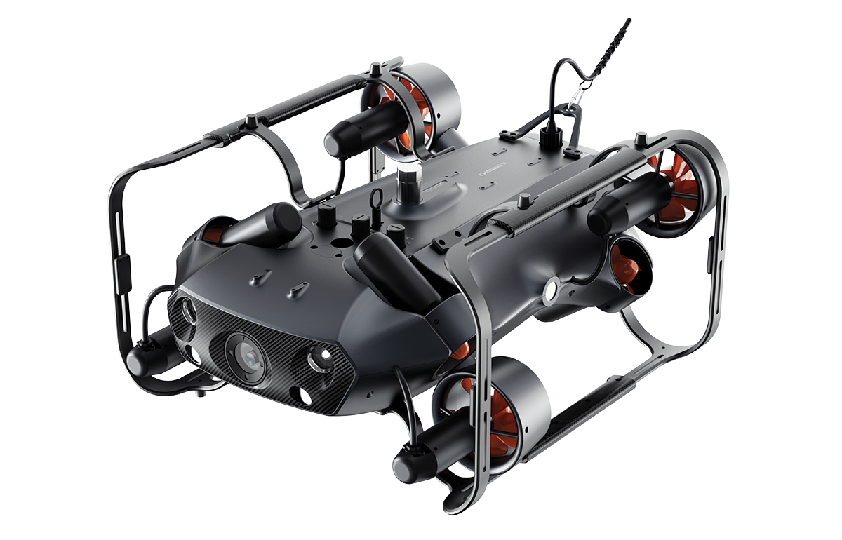 CHASING X Underwater ROV Standard Set platform illustration; package accessories vary