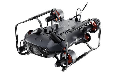 CHASING X Underwater ROV Professional Set platform illustration; package accessories vary