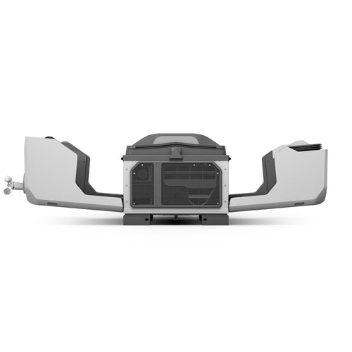 DJI Dock 3 with covers open.