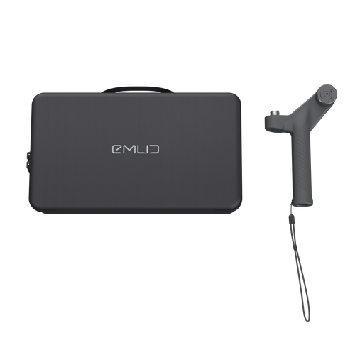 Emlid Scanning Kit with Reach RX2 , case and grip detail