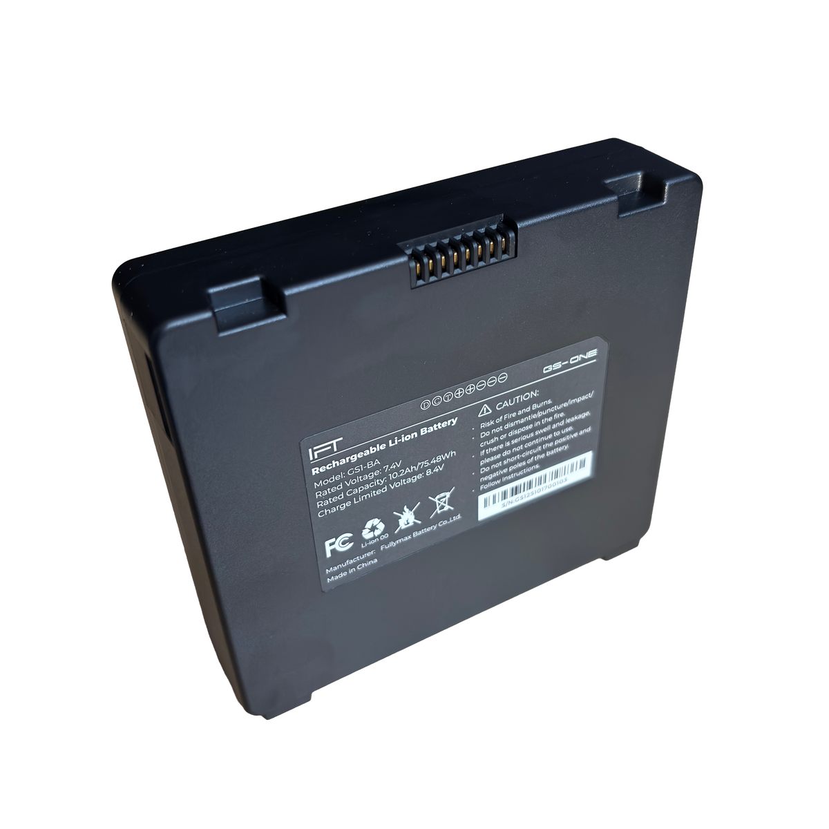 Inspired Flight GS-ONE spare controller battery; controller and aircraft are sold separately.