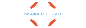 Inspired Flight brand artwork identifying the Inspired Care service provider