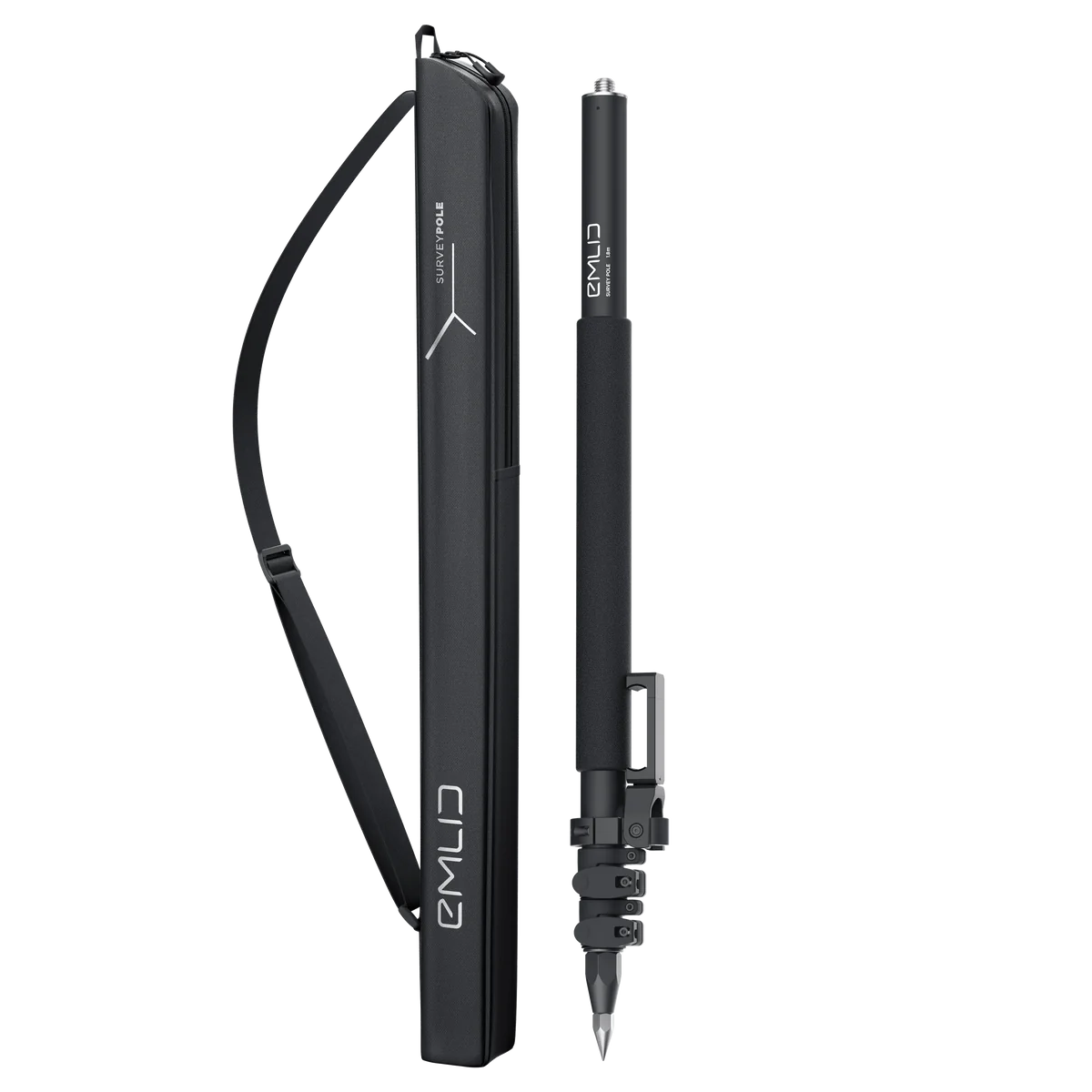Emlid Survey Pole with Smartphone Mount product view 1
