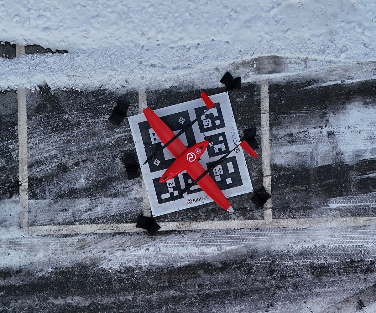 RigiTech Eiger Precision Pad ground target; aircraft shown for illustration and not included
