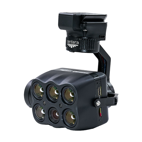 Sentera 6X Multispectral with Smart Dovetail Gimbal for Freefly for illustration; aircraft and additional equipment are not included