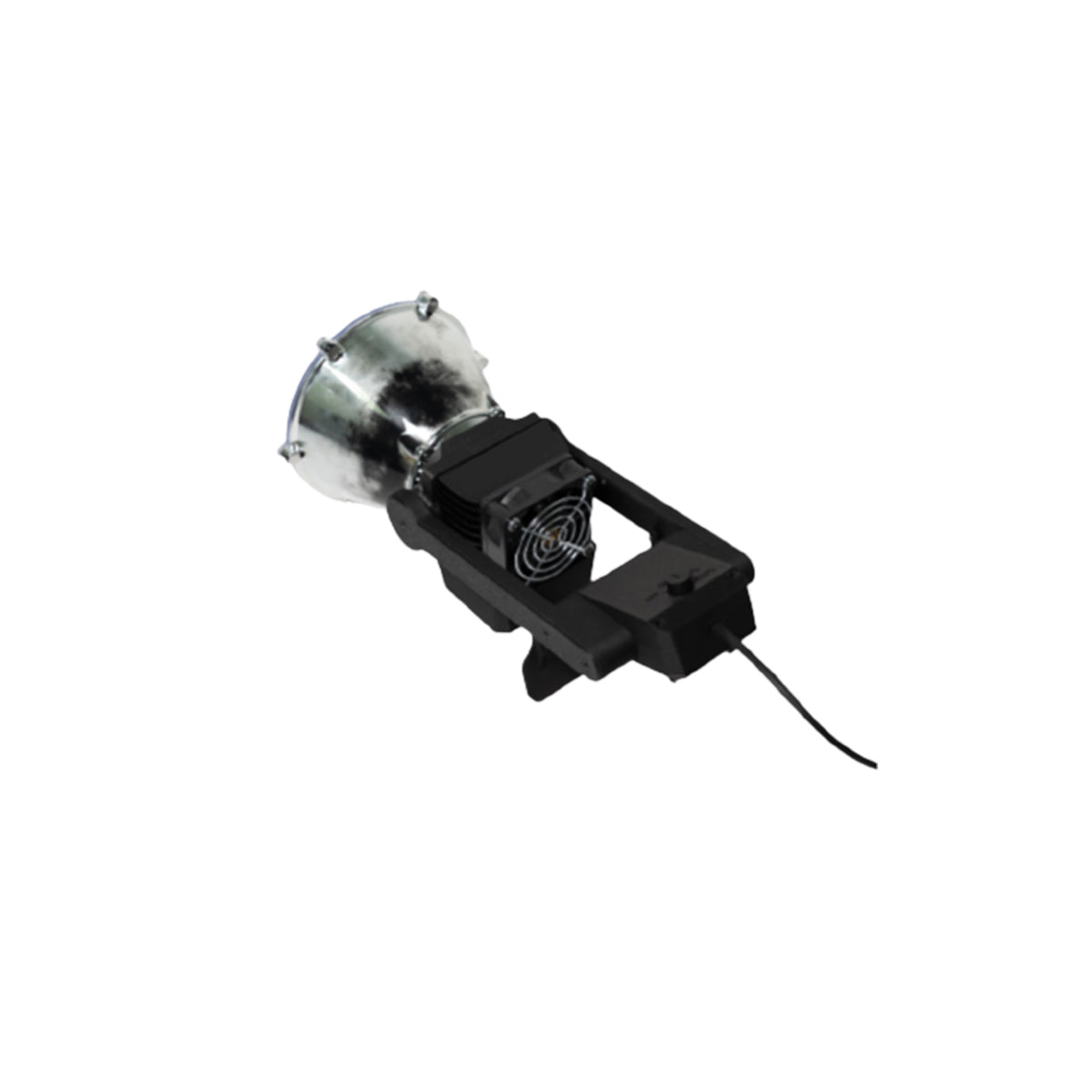Volarious 20,000 lumen spotlight add on for tethered M30 series product view 1; Aircraft shown with the spotlight is sold separately.