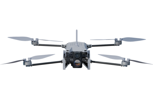 Vantage Trace aircraft front view for illustration; sensor, battery and accessory configuration is specified in this bundle description.