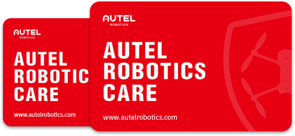 Autel Robotics Care program artwork for illustration; plan and term follow the product title