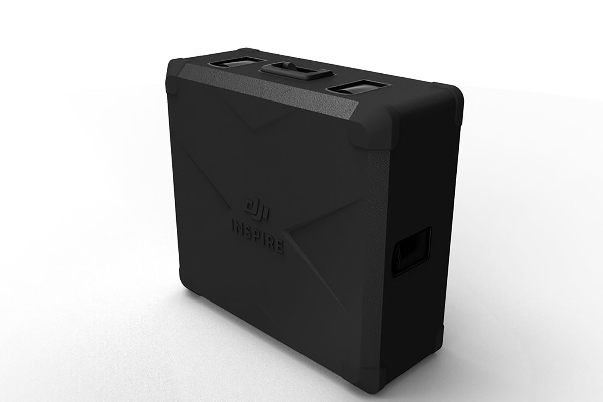 DJI Inspire 2 carrying case, closed exterior view.