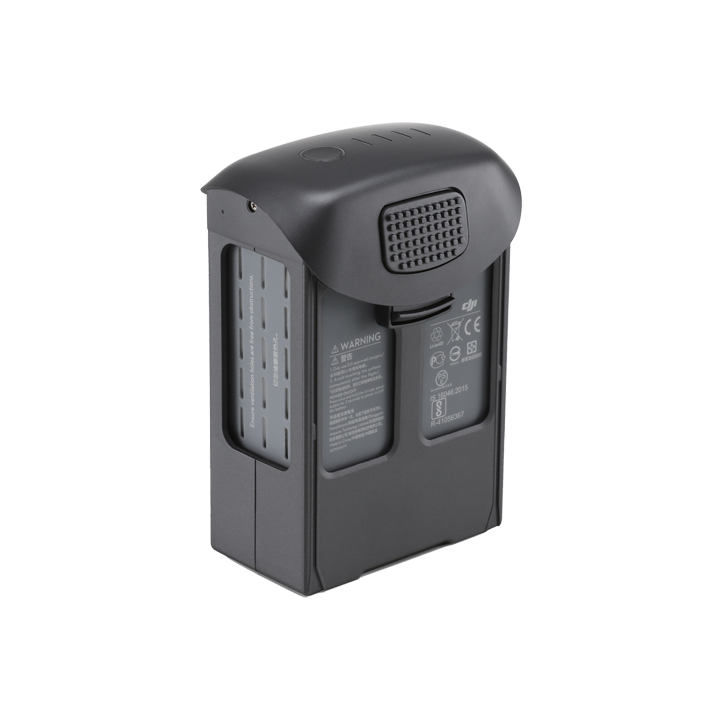 DJI Phantom 4 Pro Intelligent Flight Battery in the Obsidian finish.