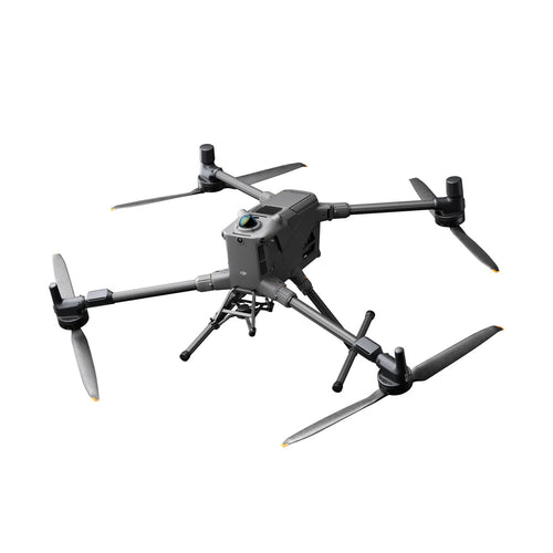 DJI Matrice 400 aircraft shown from the front and side without a camera payload