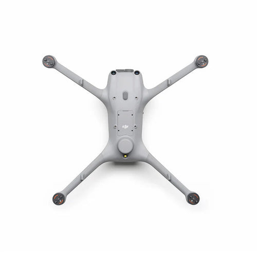 DJI Matrice 4TD viewed from above without fitted propeller blades
