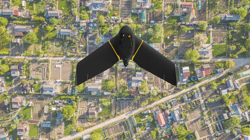 senseFly eBee X with Endurance and RTK/PPK, No Payload aircraft illustration; camera payload not included