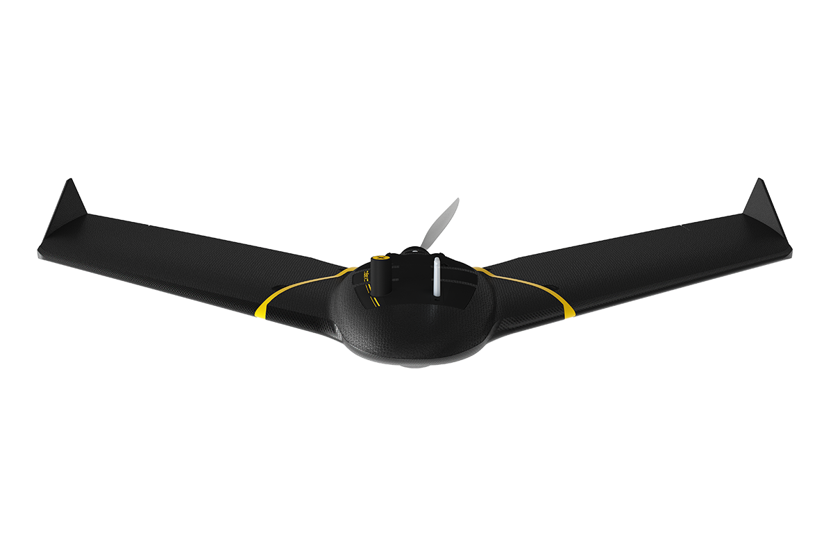 senseFly eBee X with Endurance and RTK/PPK, No Payload aircraft illustration; camera payload not included
