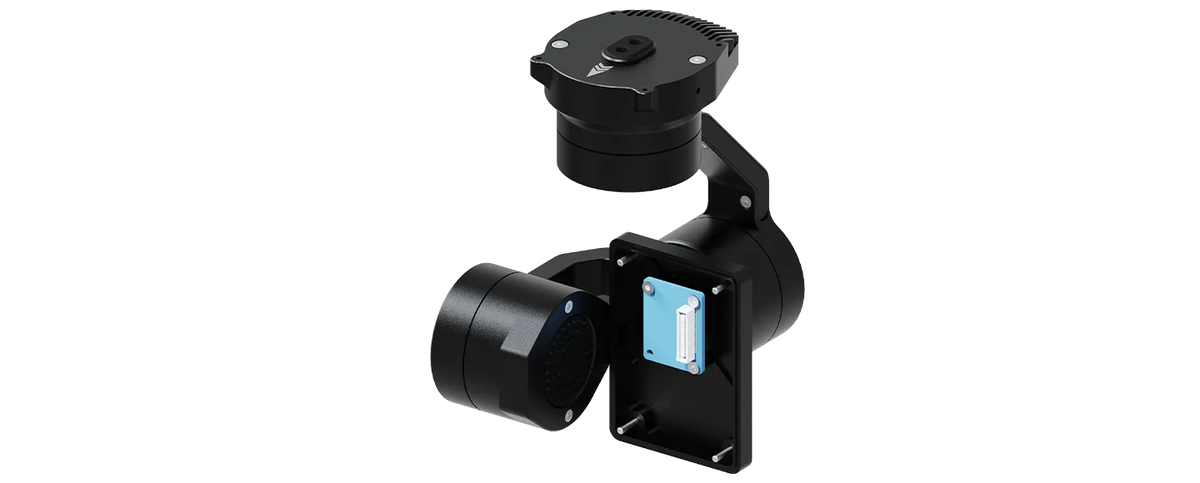 Gremsy G-Hadron gimbal with exposed camera mounting interface