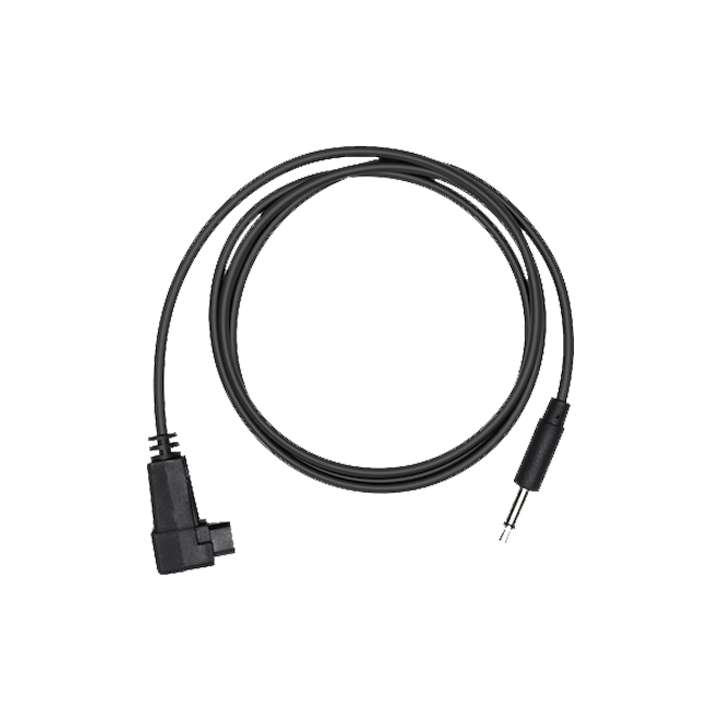 DJI Goggles Racing Edition cable with mono 3.5 mm jack plug and Futaba square plug.