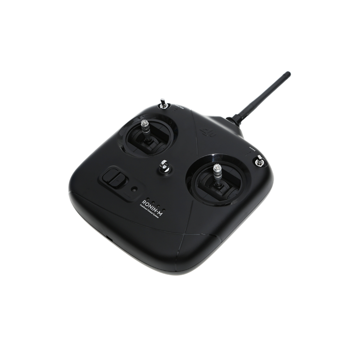 DJI Ronin-M remote controller, front angled view.