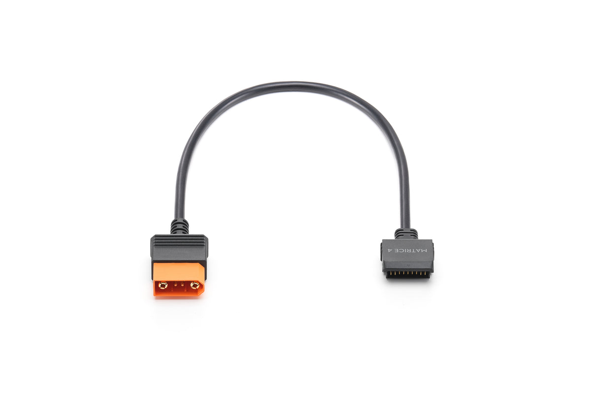 DJI Power SDC to DJI Matrice 4 Series Fast Charge Cable, product view.