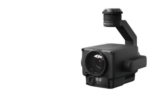 DJI Zenmuse H20 triple-sensor camera payload, shown separately from the Matrice 300 RTK aircraft.