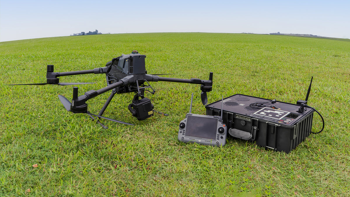 Volarious V-Line Pro for Matrice 400 in use for illustration; aircraft, controllers and payloads are not included