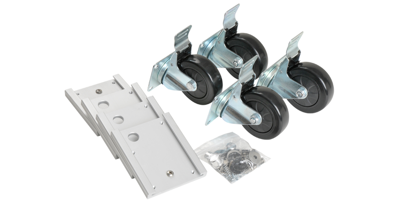 Caster Wheel Mobility Kit (For DJI Matrice 600 Case) - caster wheels and mounting plates