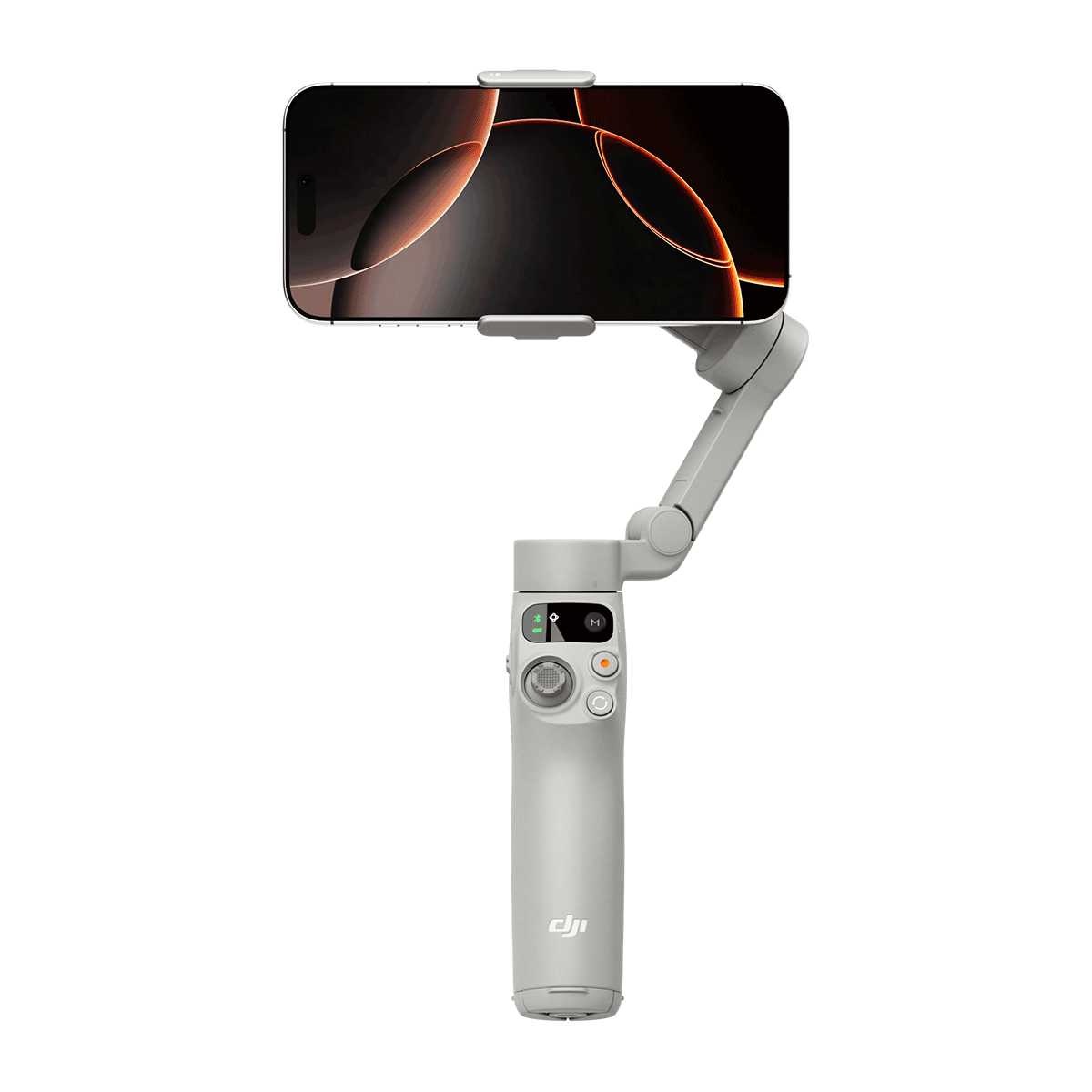 DJI Osmo Mobile 7 — phone shown for mounting illustration