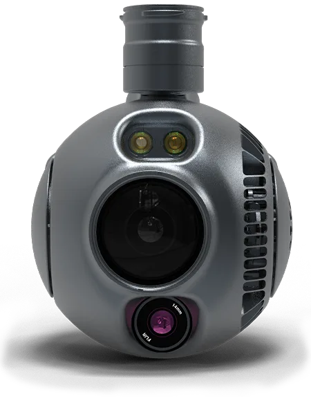 Gremsy ORUS L payload, front view