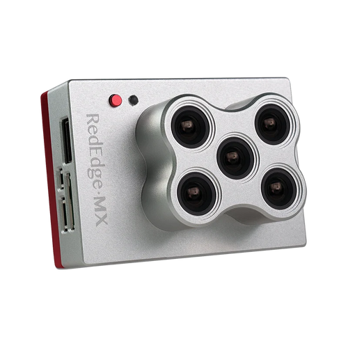 MicaSense RedEdge-MX multispectral camera.