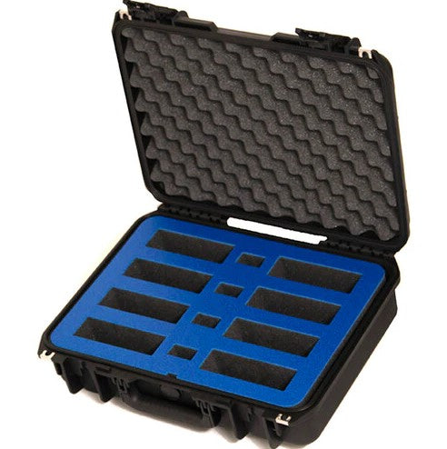 GPC DJI Matrice 30 Eight Battery Case product view 1; Aircraft, batteries, controllers, computers and other equipment shown for fit are not included with the case.