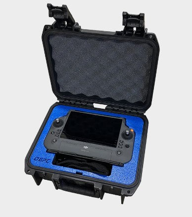 GPC DJI RC PLUS CONTROLLER CASE product view 1; Aircraft, batteries, controllers, computers and other equipment shown for fit are not included with the case.