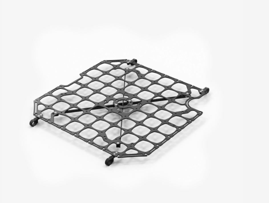 Freefly Cargo Tray Kit product view 1; Aircraft and landing gear shown with the cargo tray are sold separately.